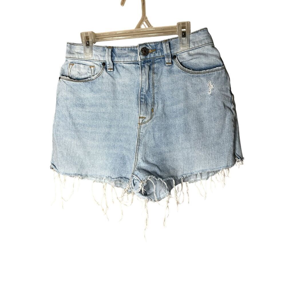 BDG Distressed High Rise Shorts 27 Inch Waist